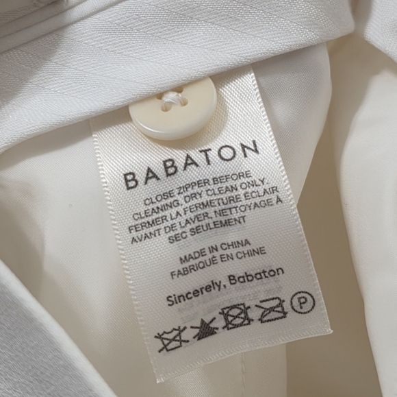 Babaton White Pants - Picture 6 of 6